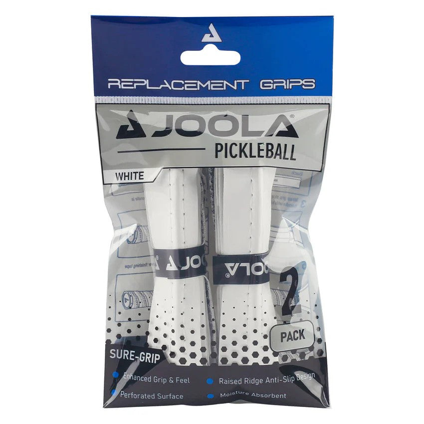 Joola Replacement White Ridge Grip 2 PACK