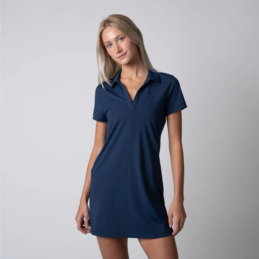 Joola Club Polo Dress Navy