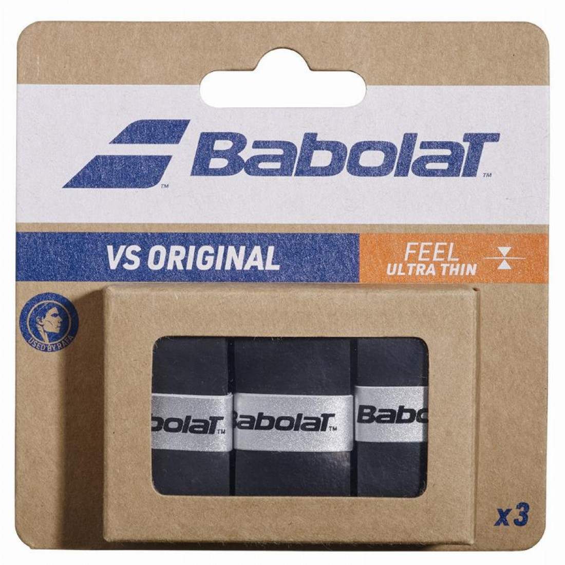 Babolat VS Original Overgrips Black 3 Units
