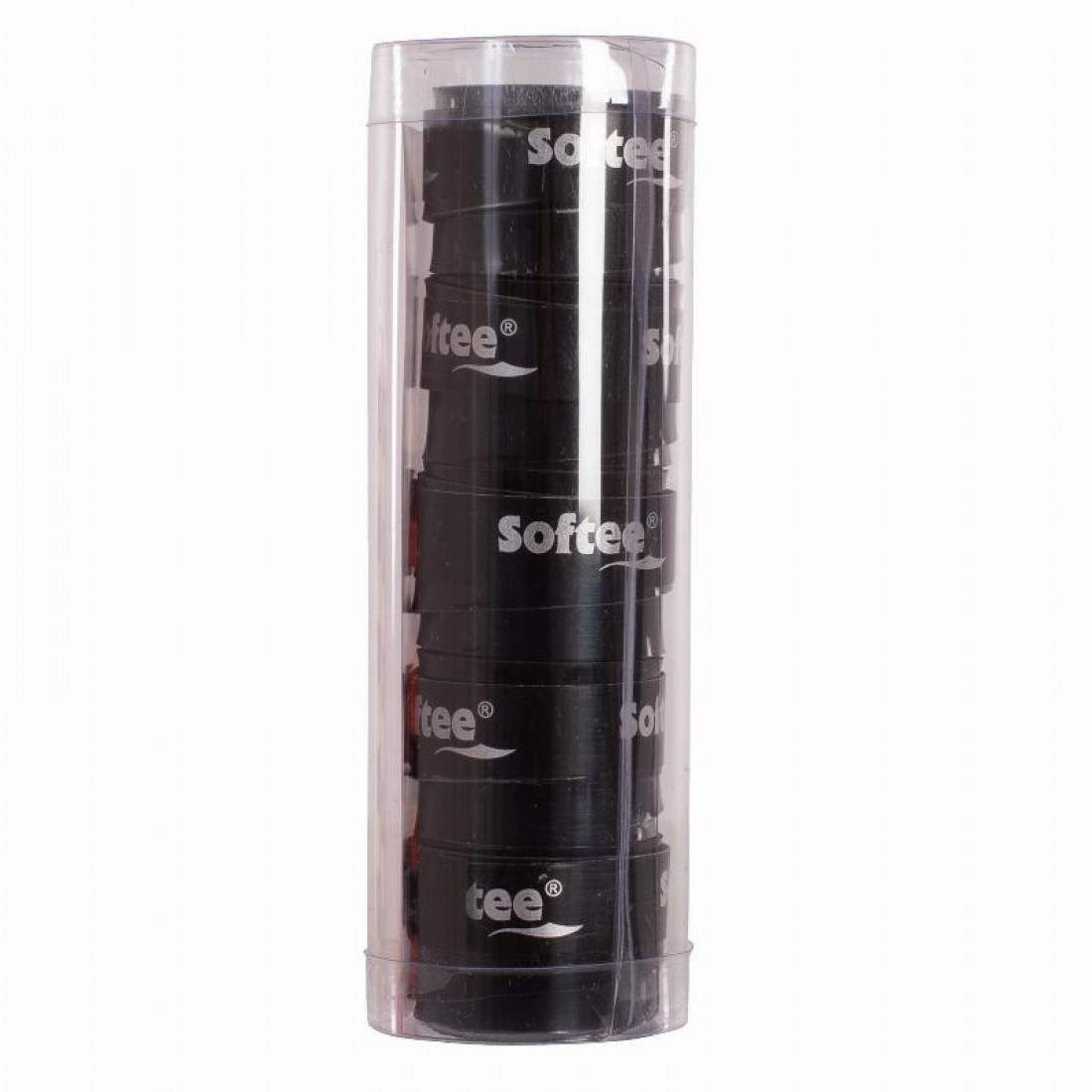Smooth Softee Tech Overgrips Black 5 Units