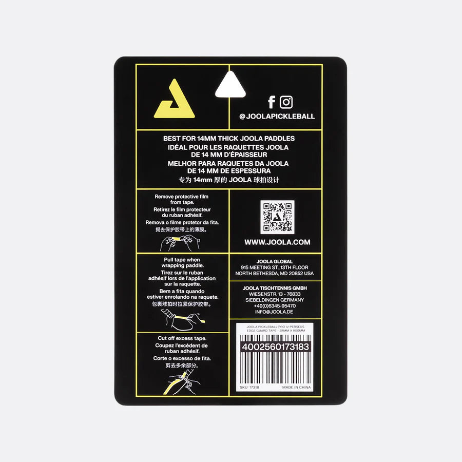 Joola Pro IV Scorpeus Edge Guard Tape 28mm X 80mm