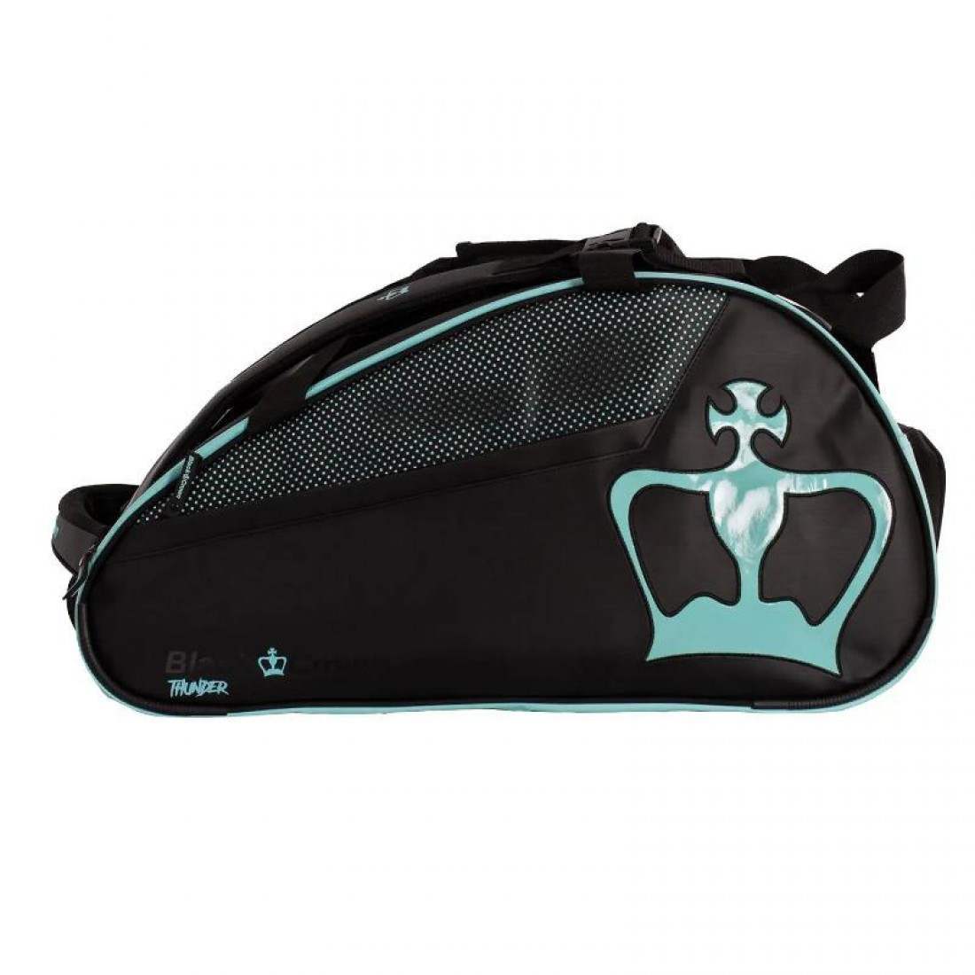Black Crown Thunder Turquoise Black Padel Bag