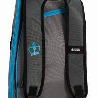 Black Crown Ultimate Series V2 Gray Blue padel racket bag