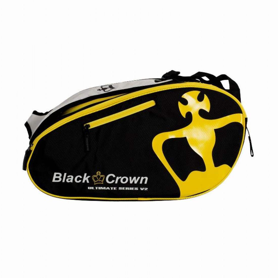 Black Crown Ultimate Series V2 Padel Bag Black Yellow