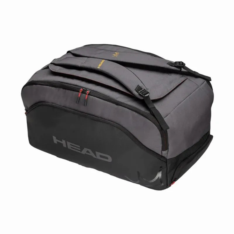 Head Arturo Coello Pro X Duffle L Black Gray Padel Racket Bag