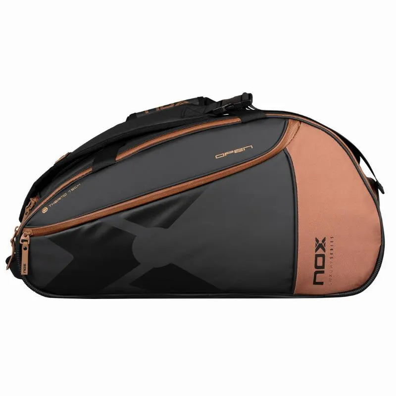 Nox Agustin Tapia Luxury Open Series Padel Bag - Black/Brown