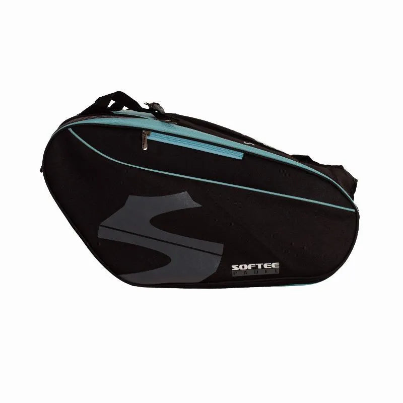 Softee Max Black Blue Padel Bag