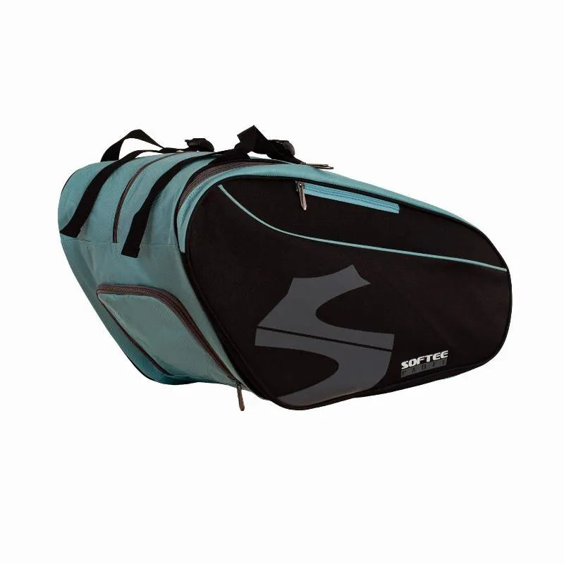 Softee Max Black Blue Padel Bag