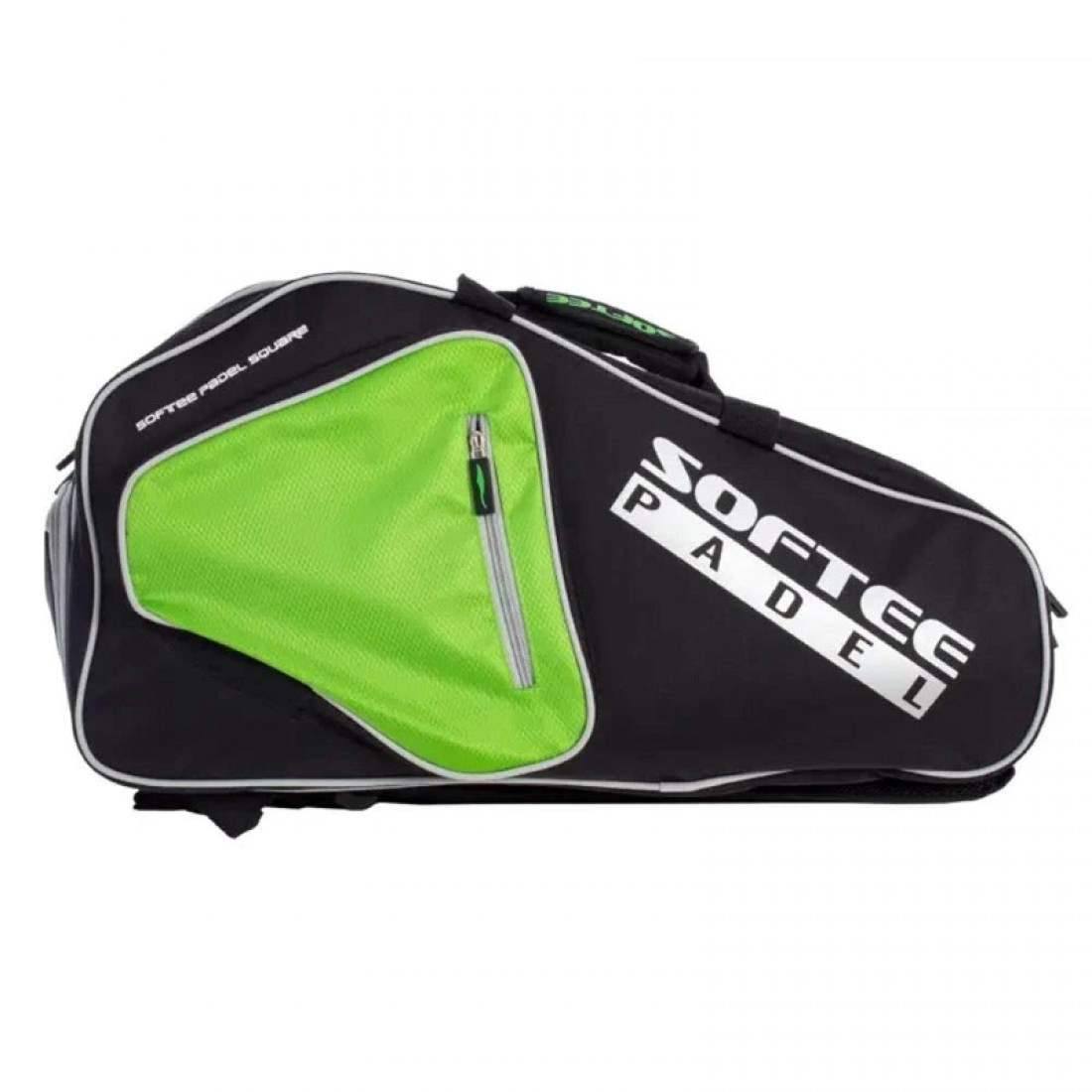 Softee Padel Square Racquet Bag Fluor Green