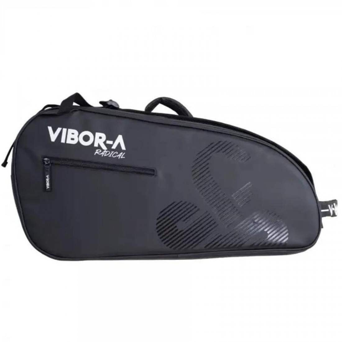 Vibora Radical Black Silver Padel Bag