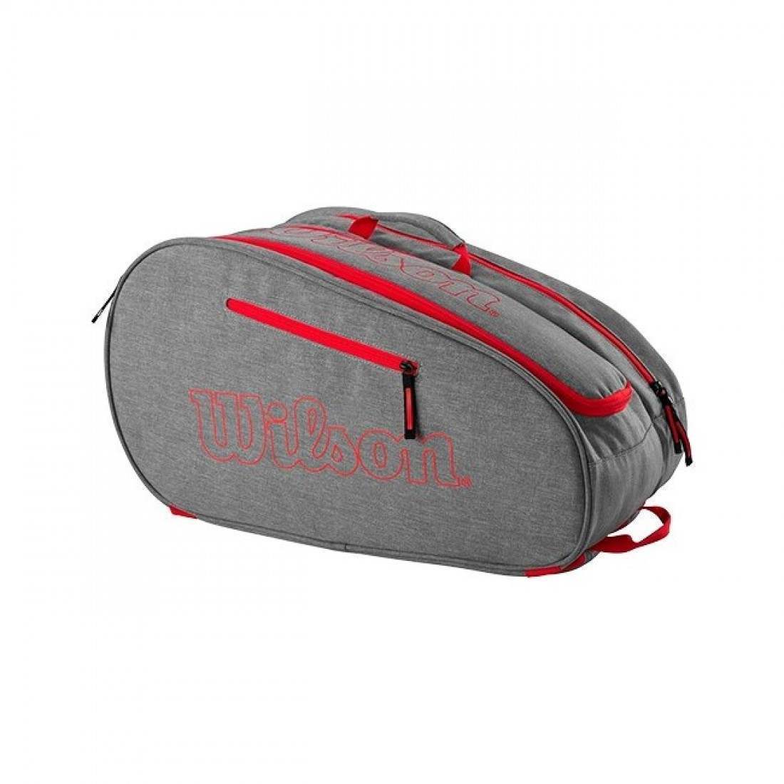 Wilson Team Grey Red Padel Bag