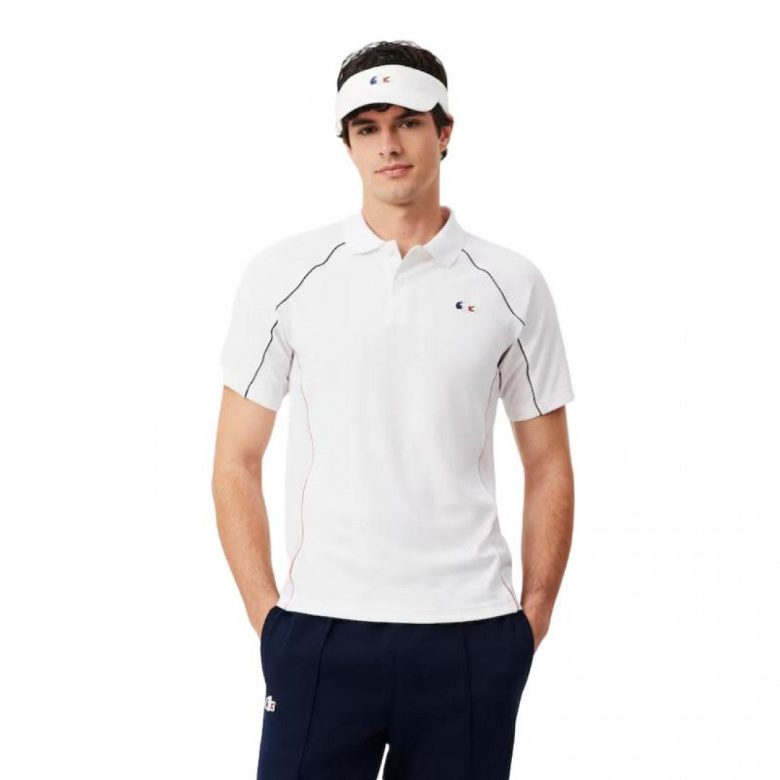 Lacoste Tennis Polo Shirt France White