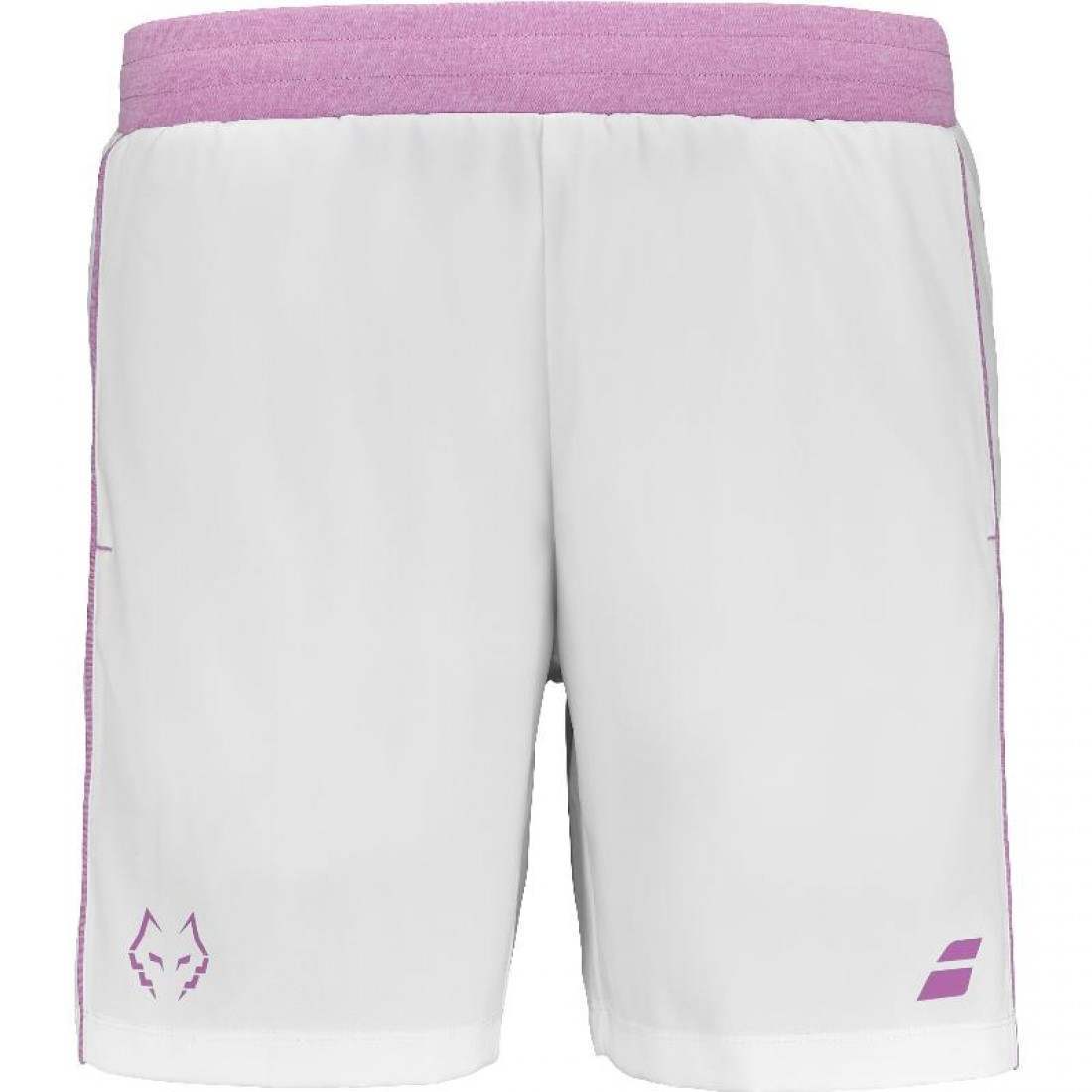 Babolat Juan Lebron White Pink Shorts