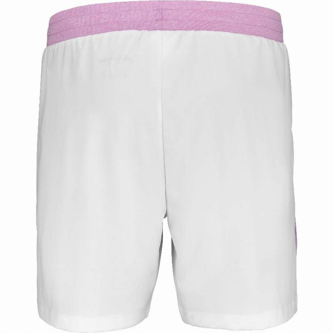 Babolat Juan Lebron White Pink Shorts