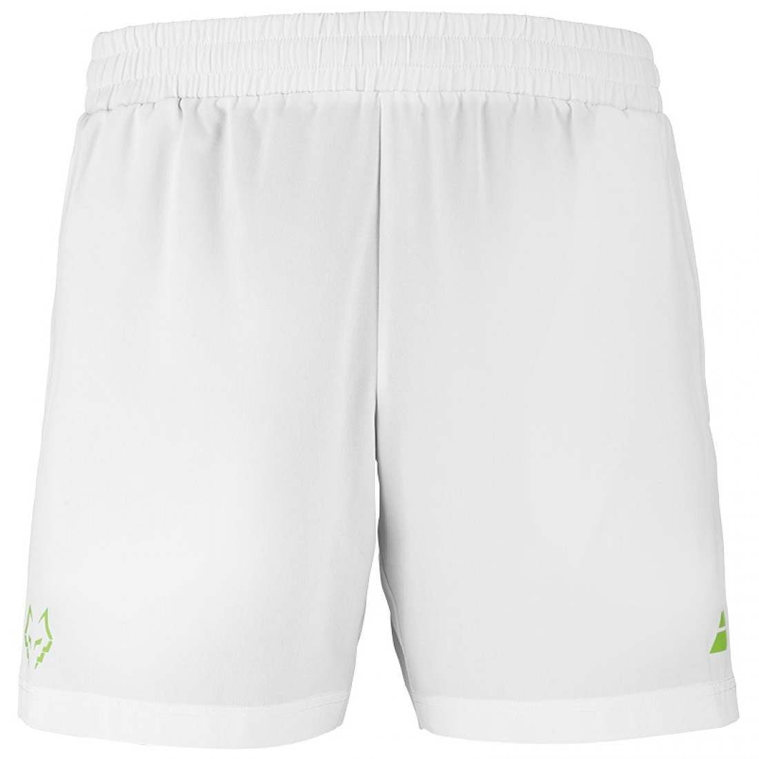 Babolat Juan Lebron White Green Shorts