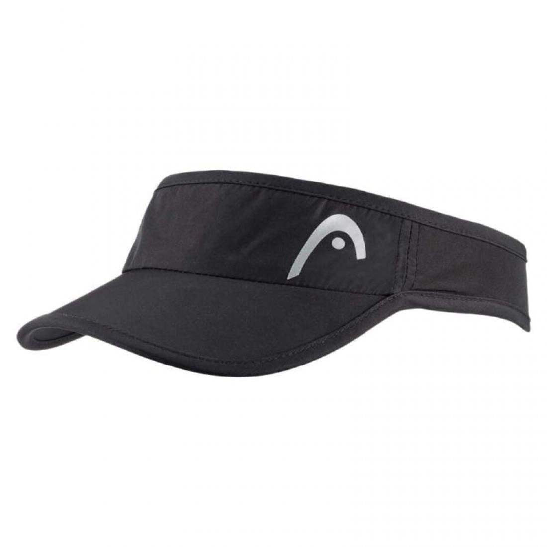 Head Pro Player Visor Black Silver