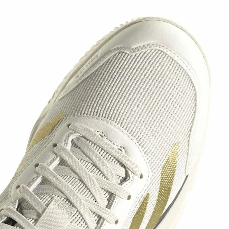 Adidas Courtquick Padel Shoes White Gold Black