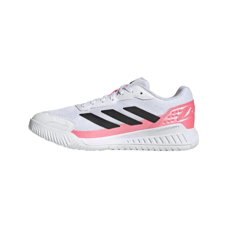 Adidas Courtquick Padel Shoes White Pink