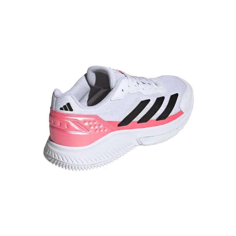 Adidas Courtquick Padel Shoes White Pink