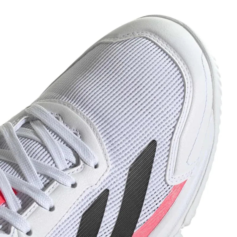 Adidas Courtquick Padel Shoes White Pink