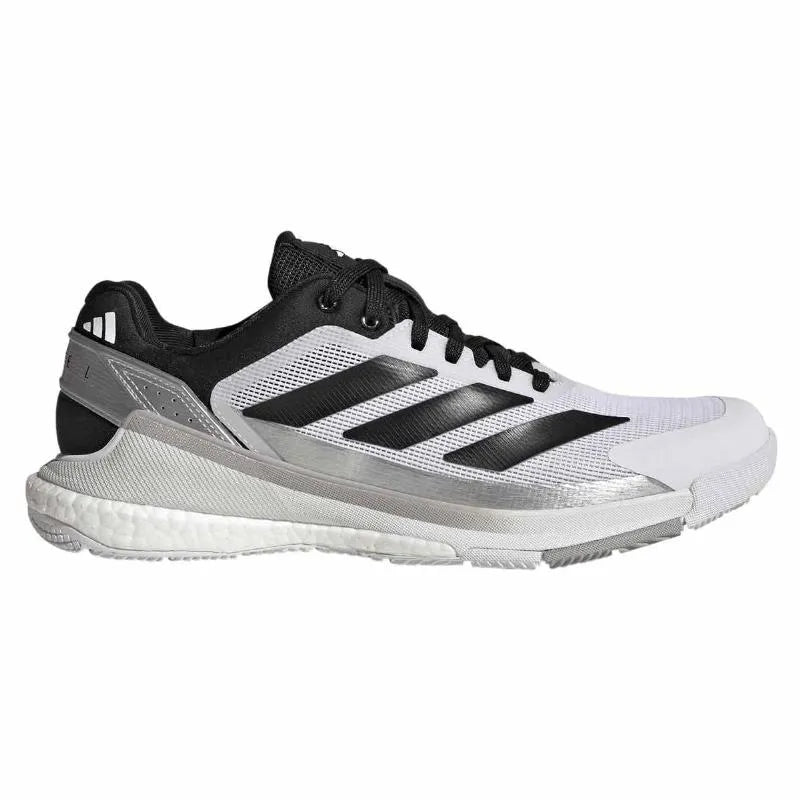 Adidas Crazyquick Boost Padel Shoes White Black Silver