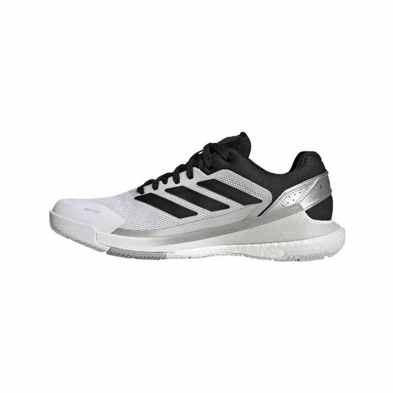 Adidas Crazyquick Boost Padel Shoes White Black Silver