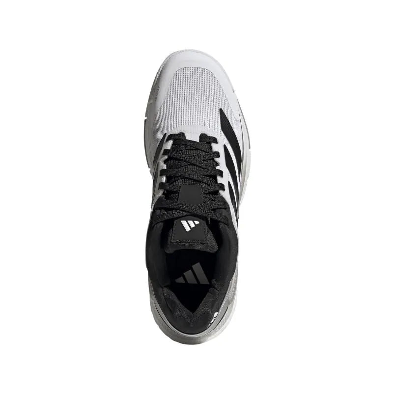 Adidas Crazyquick Boost Padel Shoes White Black Silver