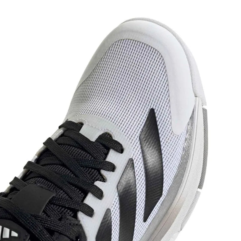 Adidas Crazyquick Boost Padel Shoes White Black Silver