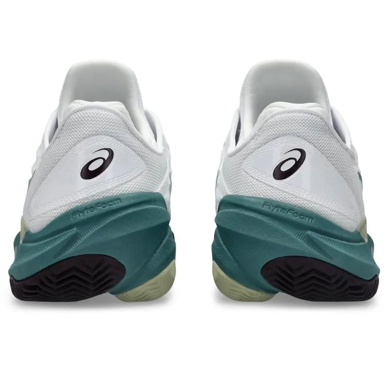 Asics Court FF 3 Clay White Green Sneakers