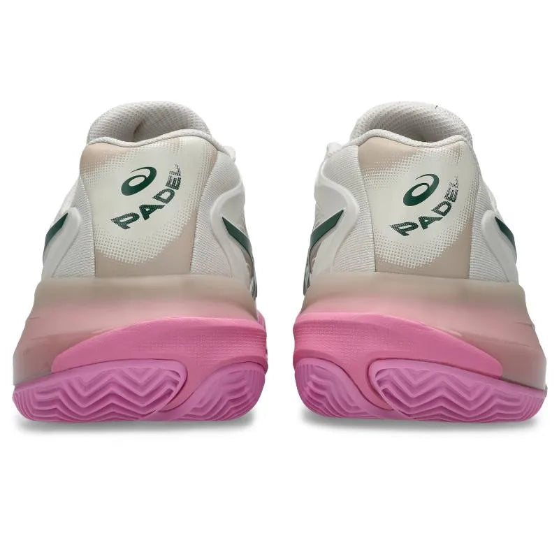 Asics Gel Resolution X Padel Beige Green Women''s Sneakers