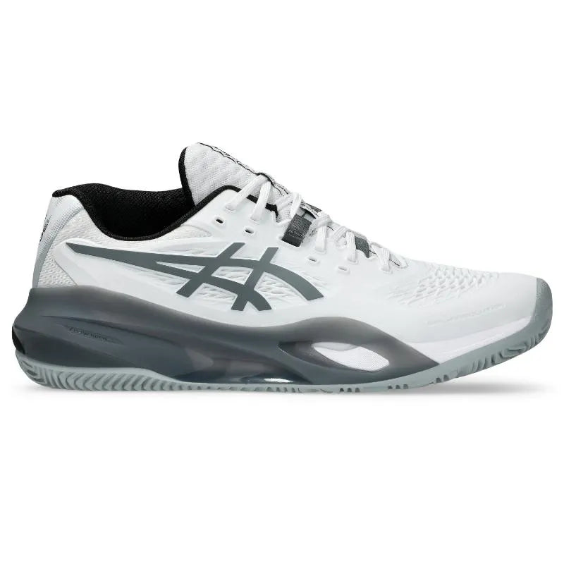 Asics Gel Resolution X Padel White Gray Sneakers