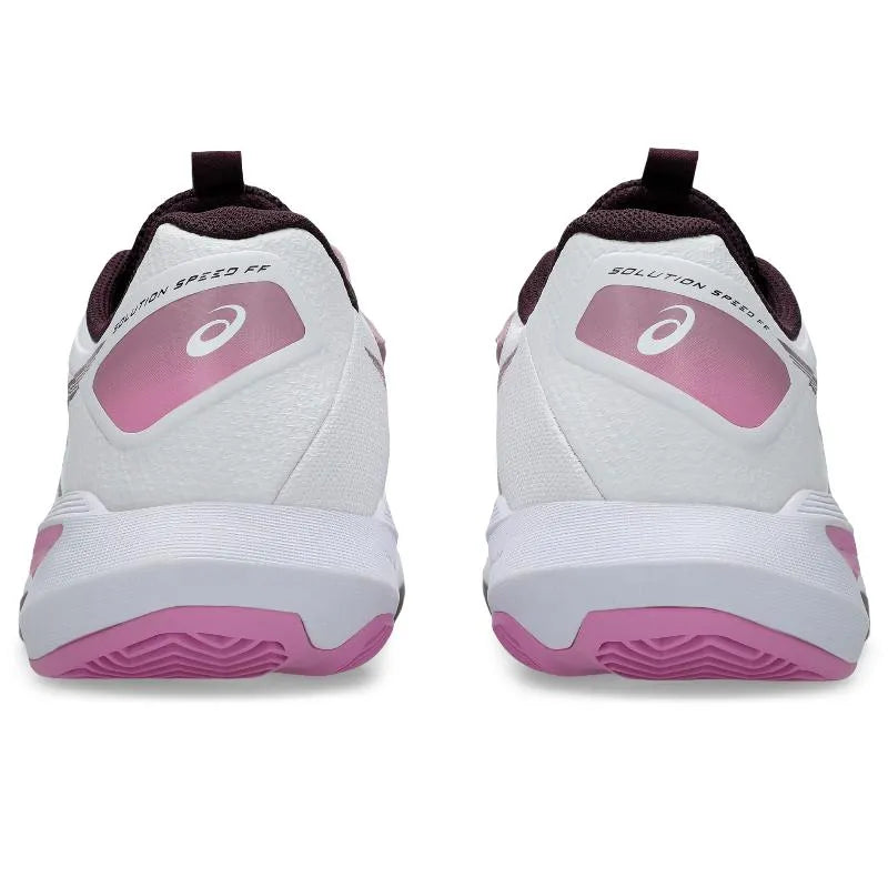Asics Solution Speed FF 4 Clay White Mauve Women''s Sneakers
