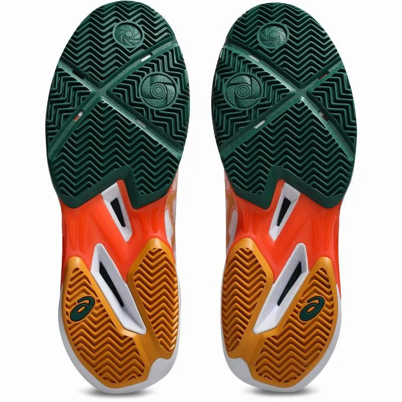 Asics Sonicsmash FF White Orange Sneakers
