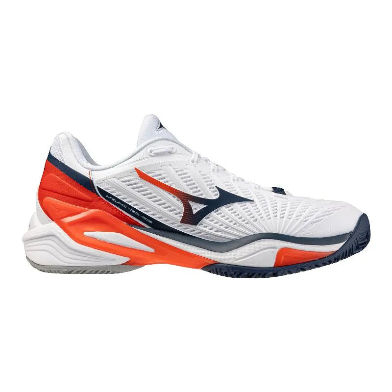 Mizuno Neo Ace Clay Court White Sneakers