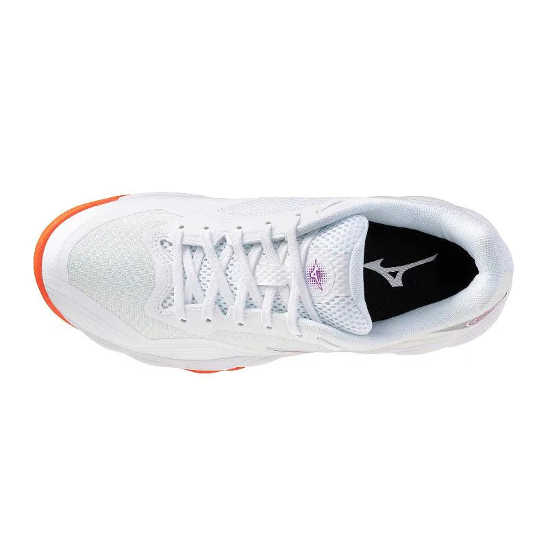 Mizuno Wave Enforce Court 2 Clay White Women's Sneakers