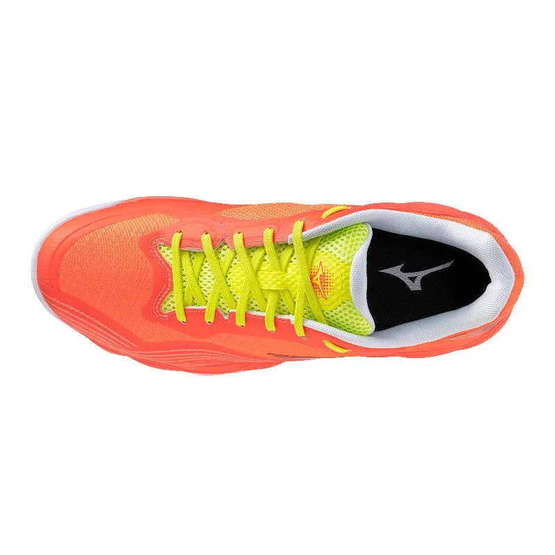 Mizuno Wave Enforce Court 2 Padel Orange Sneakers