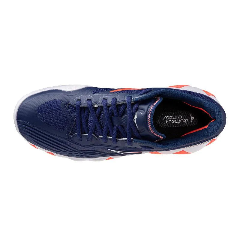 Mizuno Wave Enforce Tour 2 Clay Blue Orange Sneakers