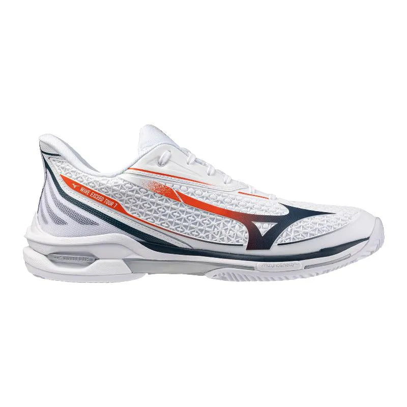 Mizuno Wave Exceed Tour 7 Clay White Sneakers