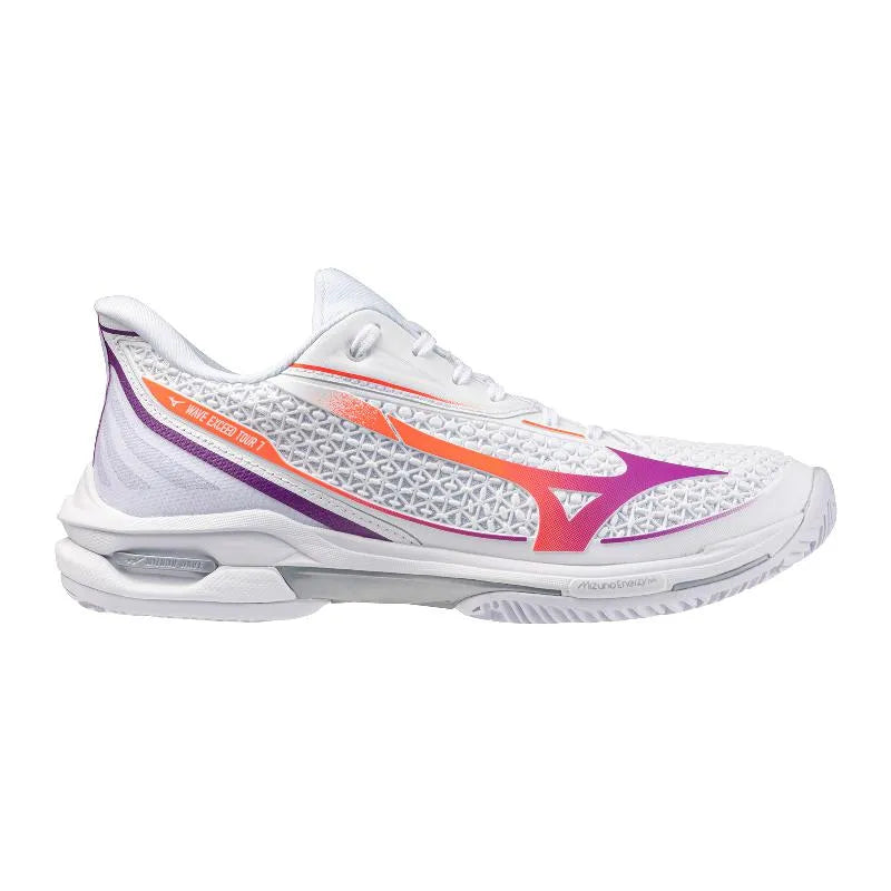 Mizuno Wave Exceed Tour 7 Clay White Women's Sneakers