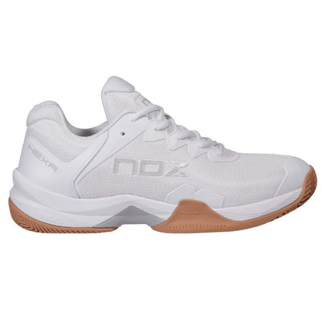 Nox ML10 Hexa White Brown Padel Shoes