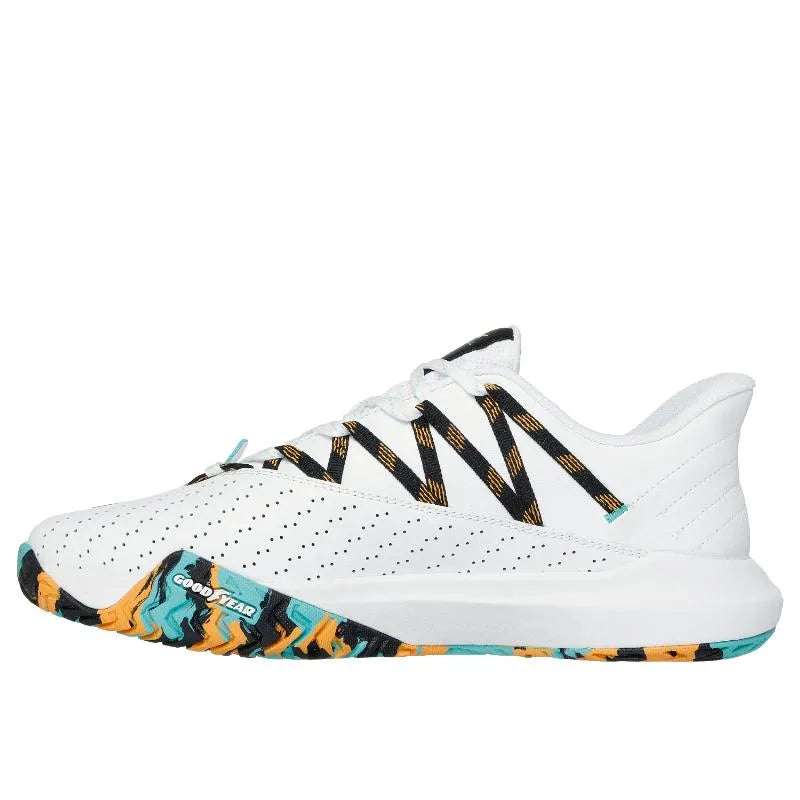 Skechers Viper Court Rally Padel Shoes White Blue