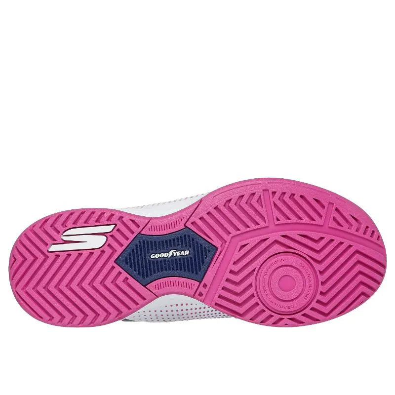 Skechers Viper Court Reload White Navy Blue Women''s Sneakers