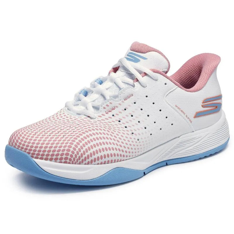 Skechers Viper Court Reload White Pink Women's Sneakers