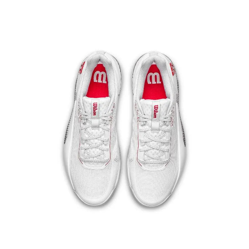 Wilson Rush Tour 5 CTC White Red Sneakers