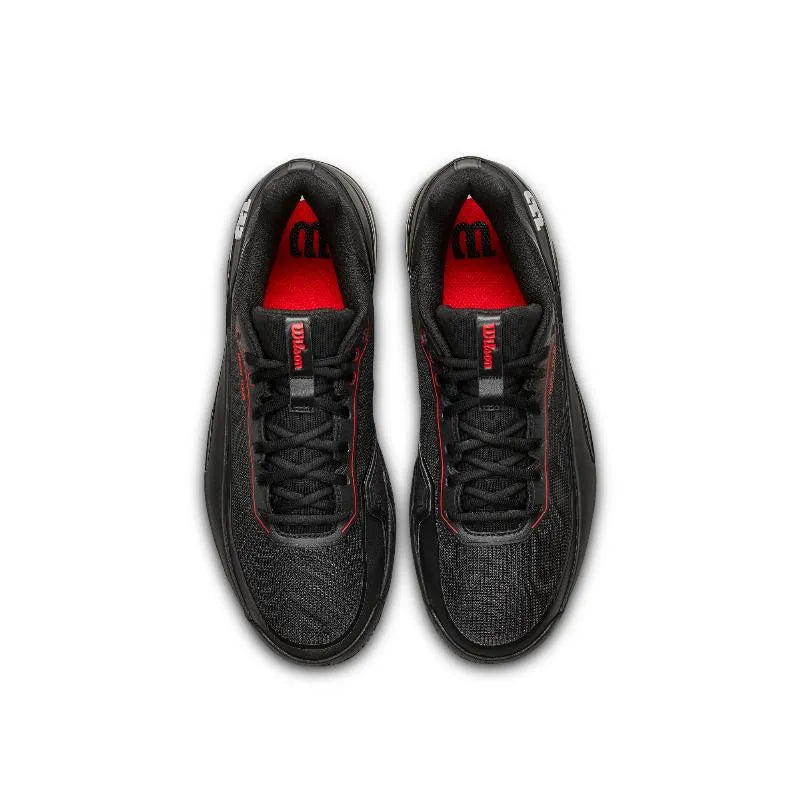 Wilson Rush Tour 5 CTC Black Red Sneakers